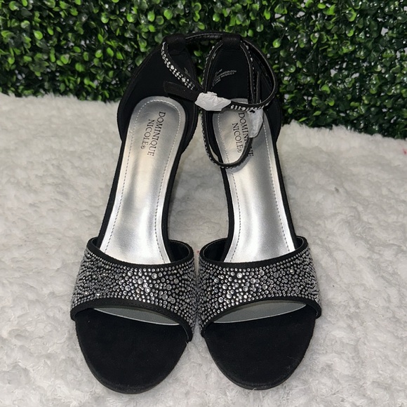 Black sparkly heels - Picture 2 of 5